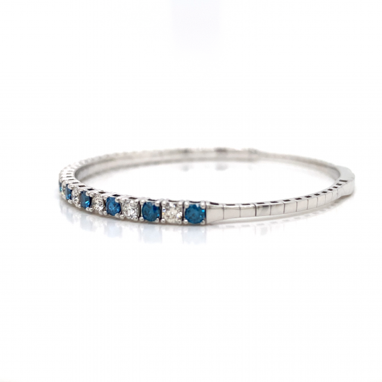 BLUE DIAMOND BANGLE