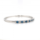 BLUE DIAMOND BANGLE