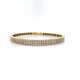 HALF WAY DIAMOND BANGLE