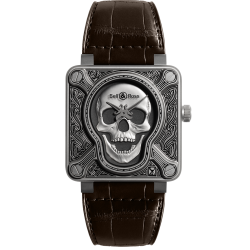 Bell and Ross Aviation Black Skull Burn Limited Edition